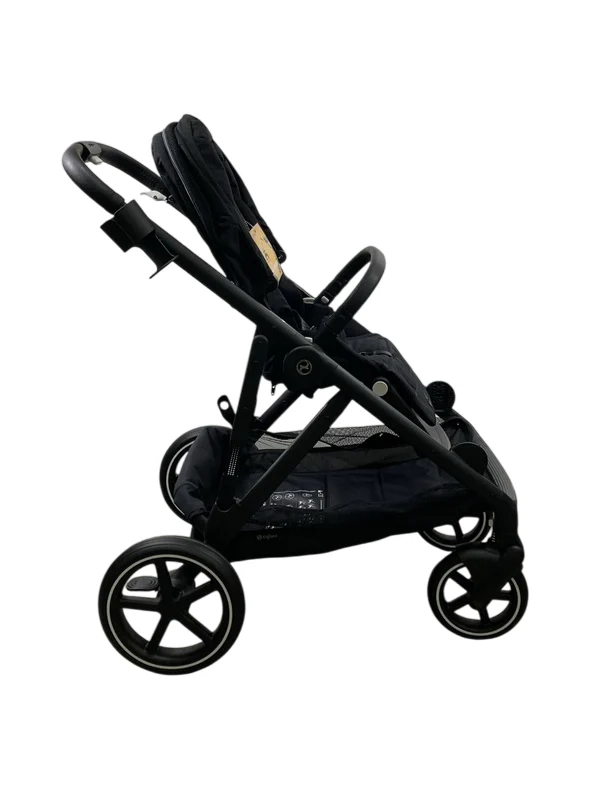 Cybex Gazelle S Modular Stroller, 2024, Black Frame, Moon Black - Image 2