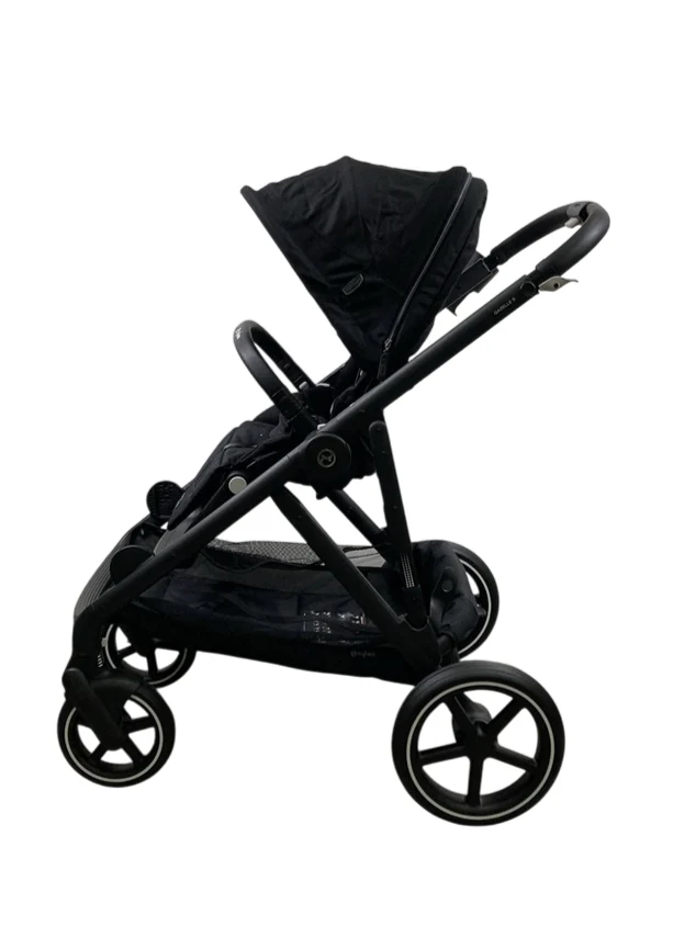 Cybex Gazelle S Modular Stroller, 2024, Black Frame, Moon Black - Image 3