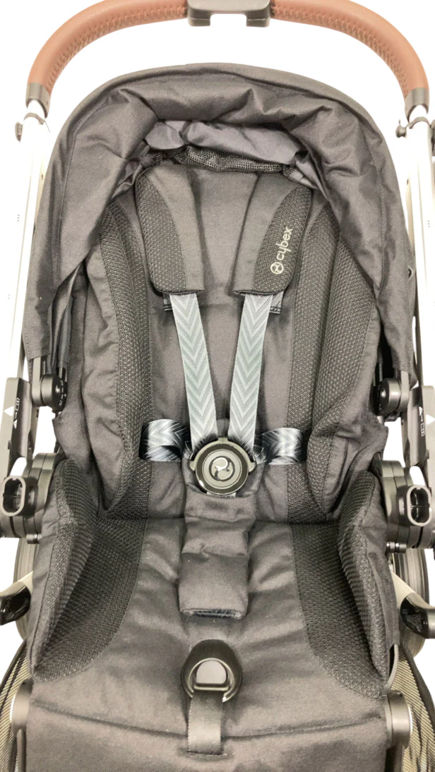 Cybex Gazelle S Modular Stroller, 2024, Moon Black, Silver Frame - Image 6