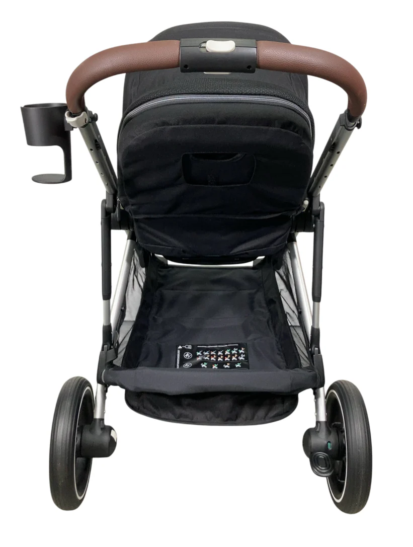 Cybex Gazelle S Modular Stroller, 2024, Moon Black, Silver Frame - Image 7