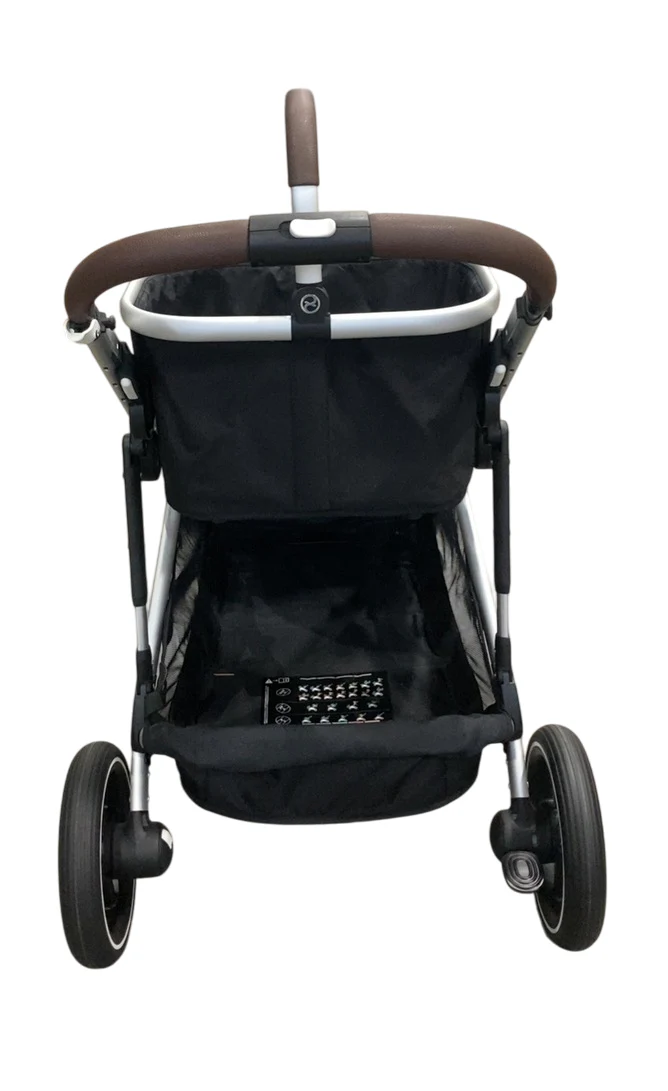 Cybex Gazelle S Modular Stroller, 2024, Moon Black, Silver Frame - Image 3