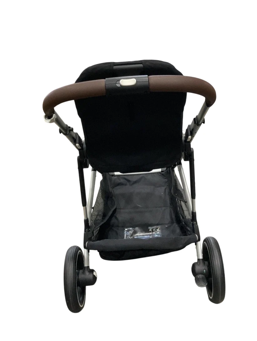 Cybex Gazelle S Modular Stroller, 2024, Moon Black, Silver Frame - Image 3