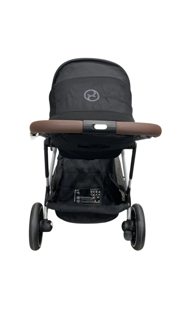 Cybex Gazelle S Modular Stroller, 2024, Moon Black, Silver Frame - Image 3