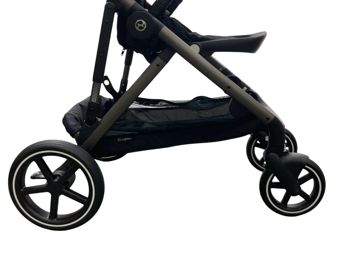 Cybex Gazelle S Modular Stroller, 2024, Moon Black, Taupe Frame - Image 8