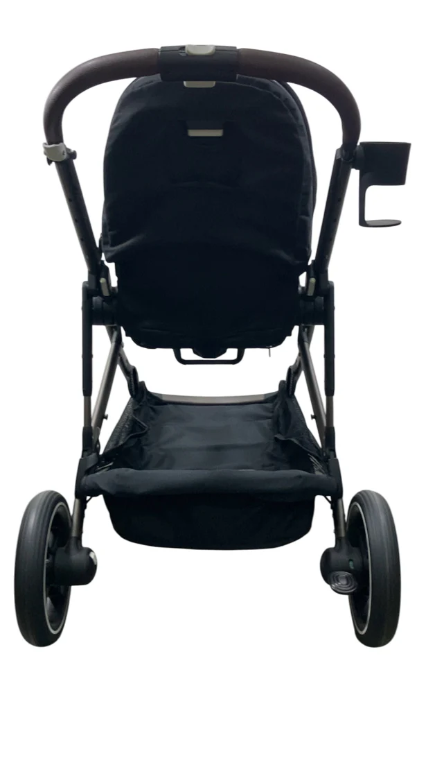 Cybex Gazelle S Modular Stroller, 2024, Moon Black, Taupe Frame - Image 5