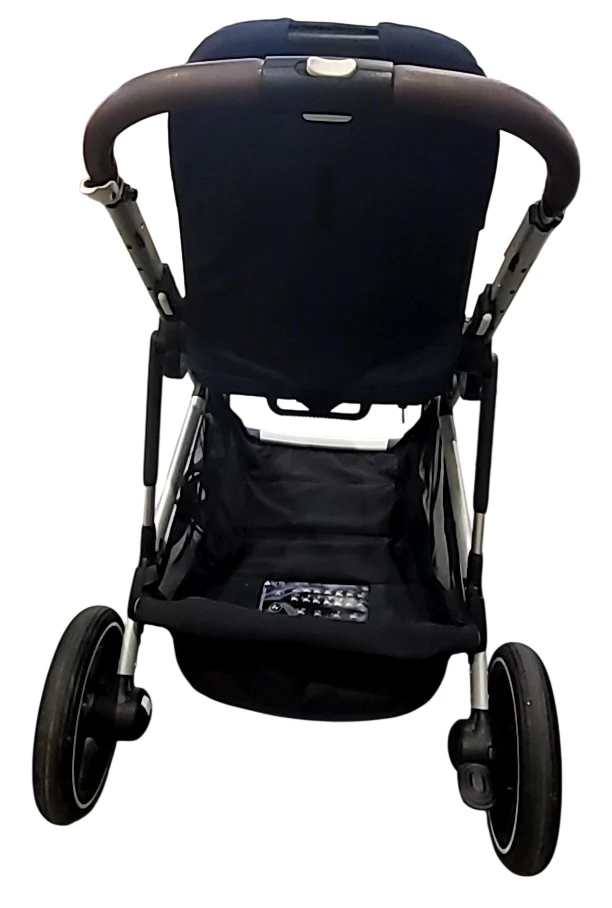 Cybex Gazelle S Modular Stroller, 2024, Ocean Blue, Silver Frame - Image 4