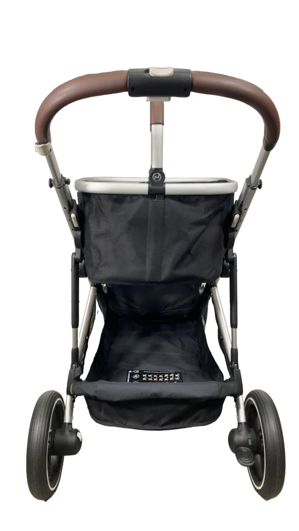 Cybex Gazelle S Modular Stroller, 2024, Silver Frame, Moon Black - Image 6
