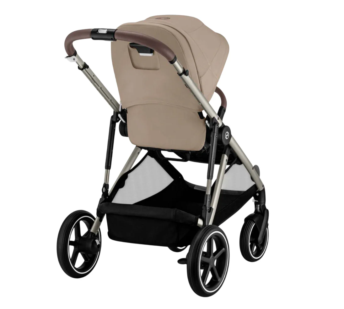 Cybex Gazelle S Modular Stroller, 2025, Almond Beige, Taupe Frame - Image 2