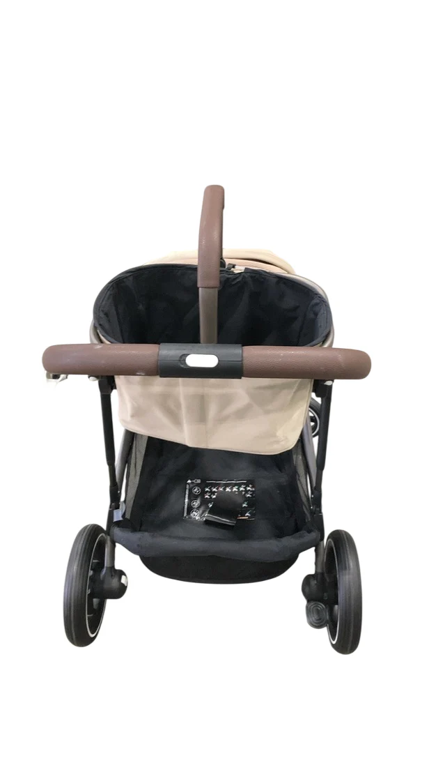 Cybex Gazelle S Modular Stroller, 2025, Almond Beige, Taupe Frame - Image 3