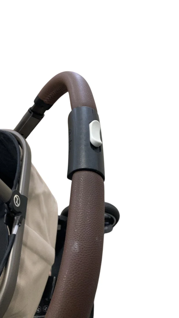 Cybex Gazelle S Modular Stroller, 2025, Almond Beige, Taupe Frame - Image 6