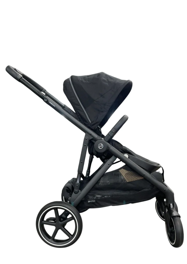 Cybex Gazelle S Modular Stroller, 2025, Black Frame, Moon Black - Image 2