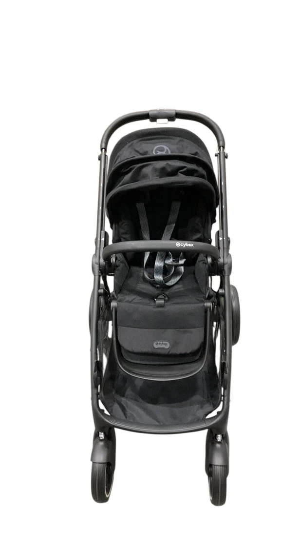 Cybex Gazelle S Modular Stroller, 2025, Black Frame, Moon Black
