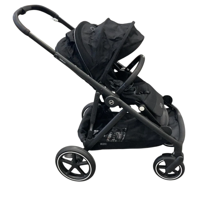 Cybex Gazelle S Modular Stroller, 2025, Black Frame, Moon Black - Image 2