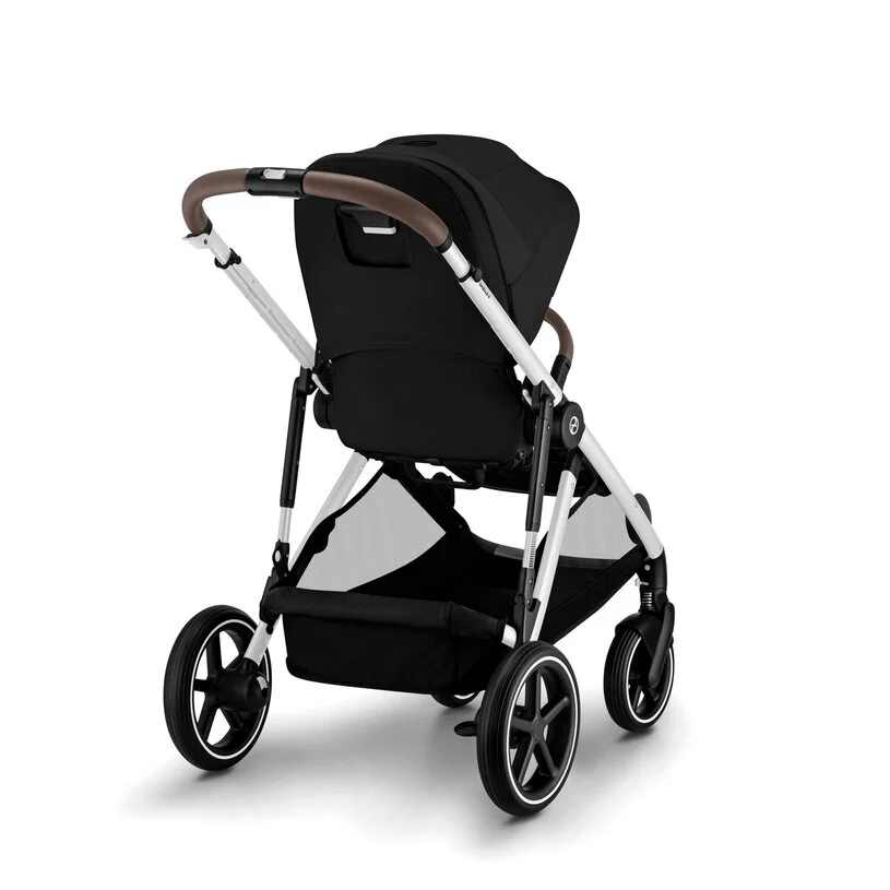 Cybex Gazelle S Modular Stroller, 2025, Moon Black, Silver Frame - Image 4