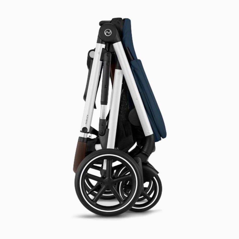 Cybex Gazelle S Modular Stroller, 2026, Ocean Blue, Silver Frame - Image 4