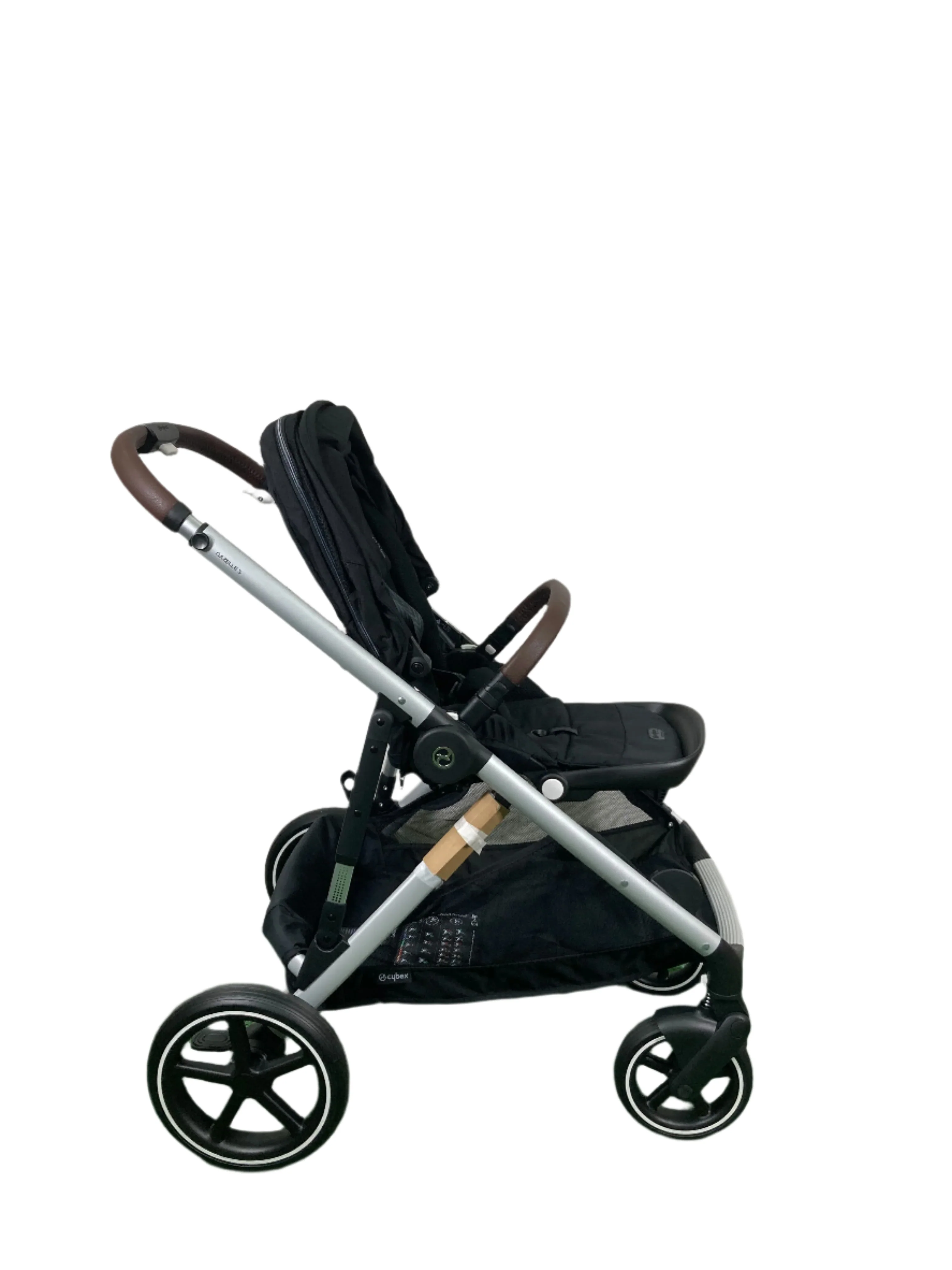 Cybex Gazelle S Modular Stroller, Moon Black, Silver Frame, 2024 - Image 2