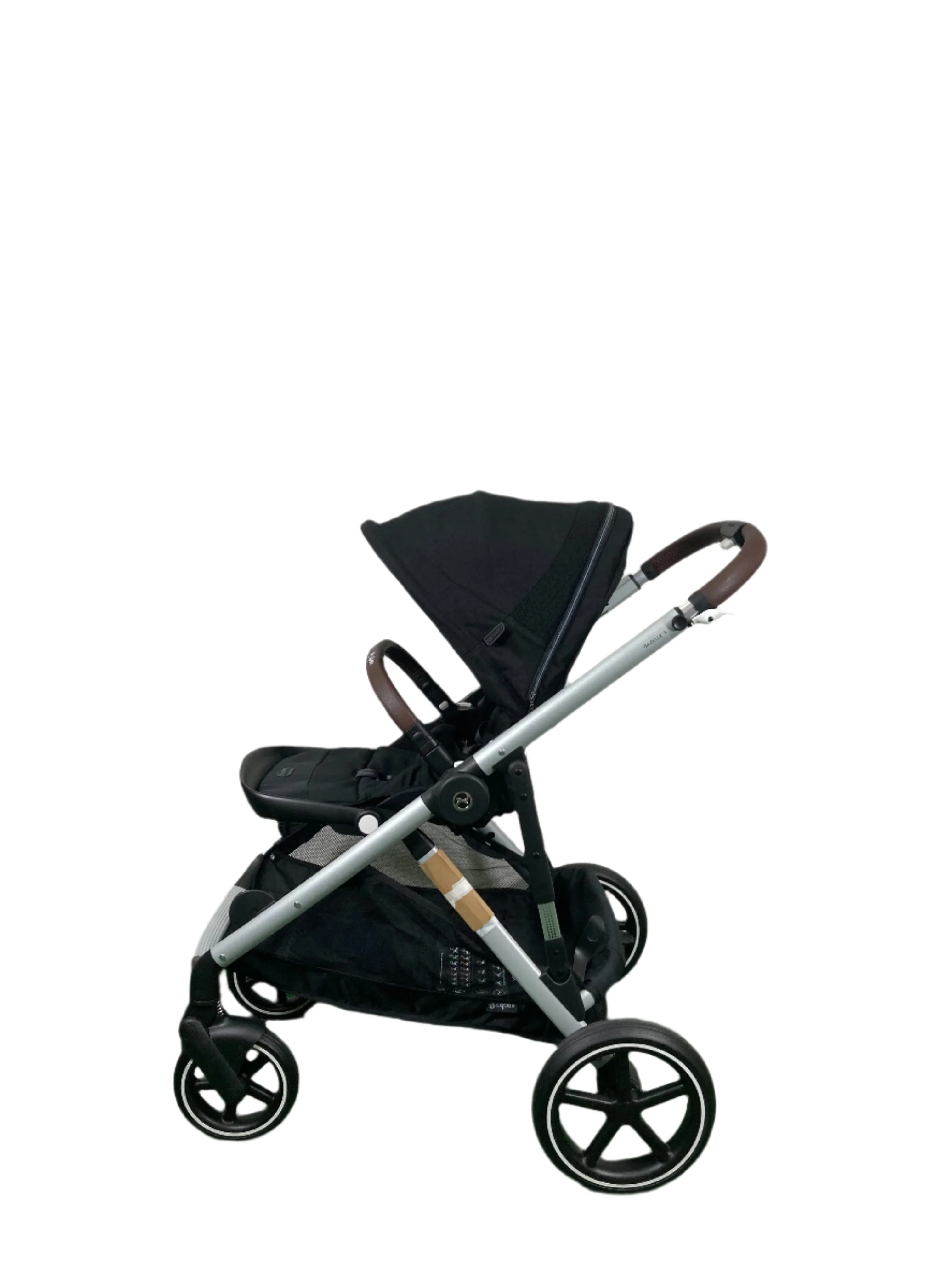 Cybex Gazelle S Modular Stroller, Moon Black, Silver Frame, 2024 - Image 3