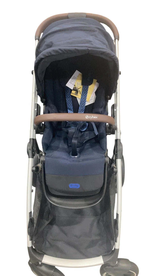 Cybex Gazelle S Modular Stroller, Ocean Blue, Silver Frame, 2025 - Image 2