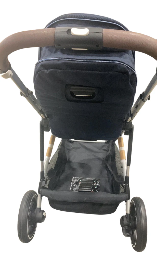 Cybex Gazelle S Modular Stroller, Ocean Blue, Silver Frame, 2025 - Image 3