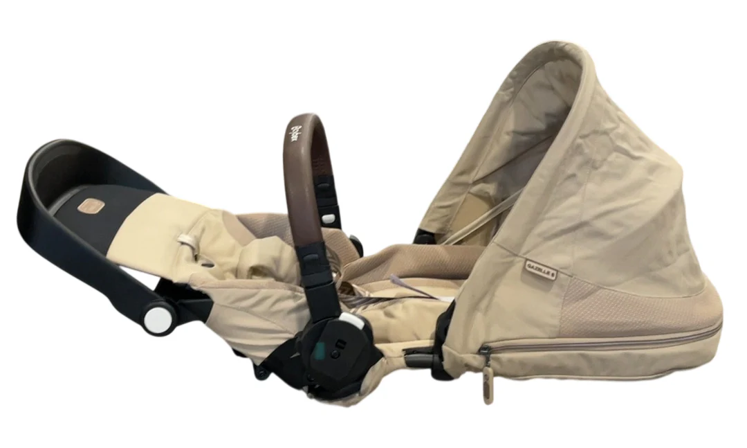 Cybex Gazelle S Seat Unit, Almond Beige, Brown Bumper Bar - Image 2
