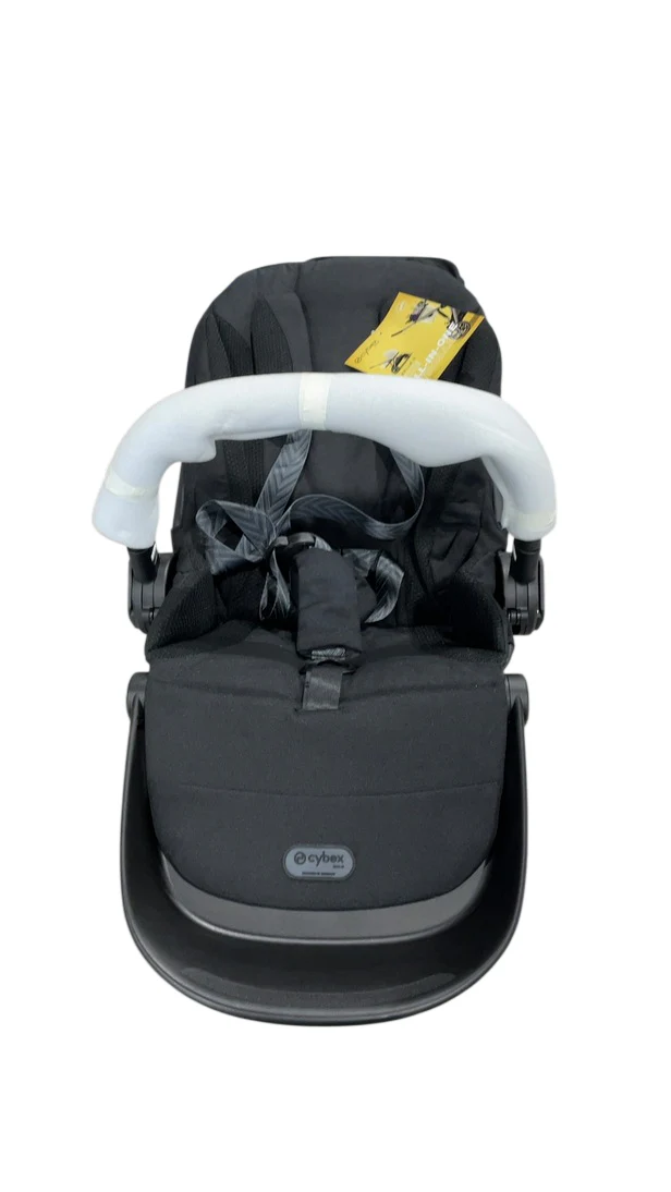 Cybex Gazelle S Seat Unit, Black Bumper Bar, Moon Black - Image 3