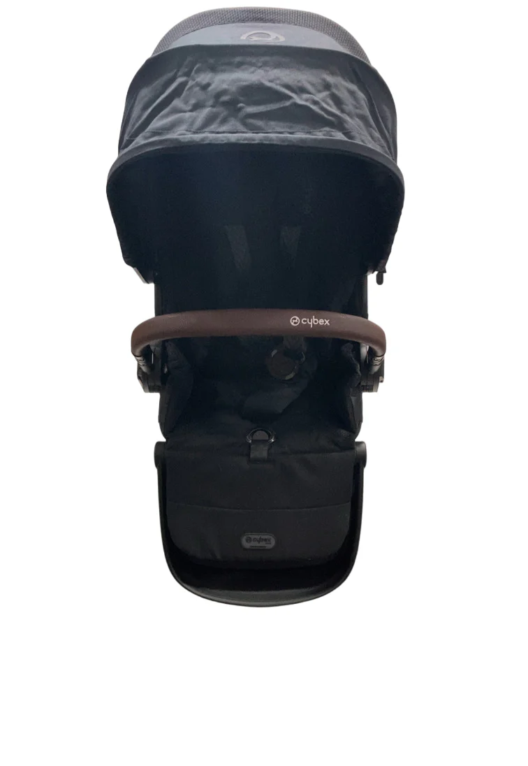Cybex Gazelle S Seat Unit, Moon Black, Black Frame