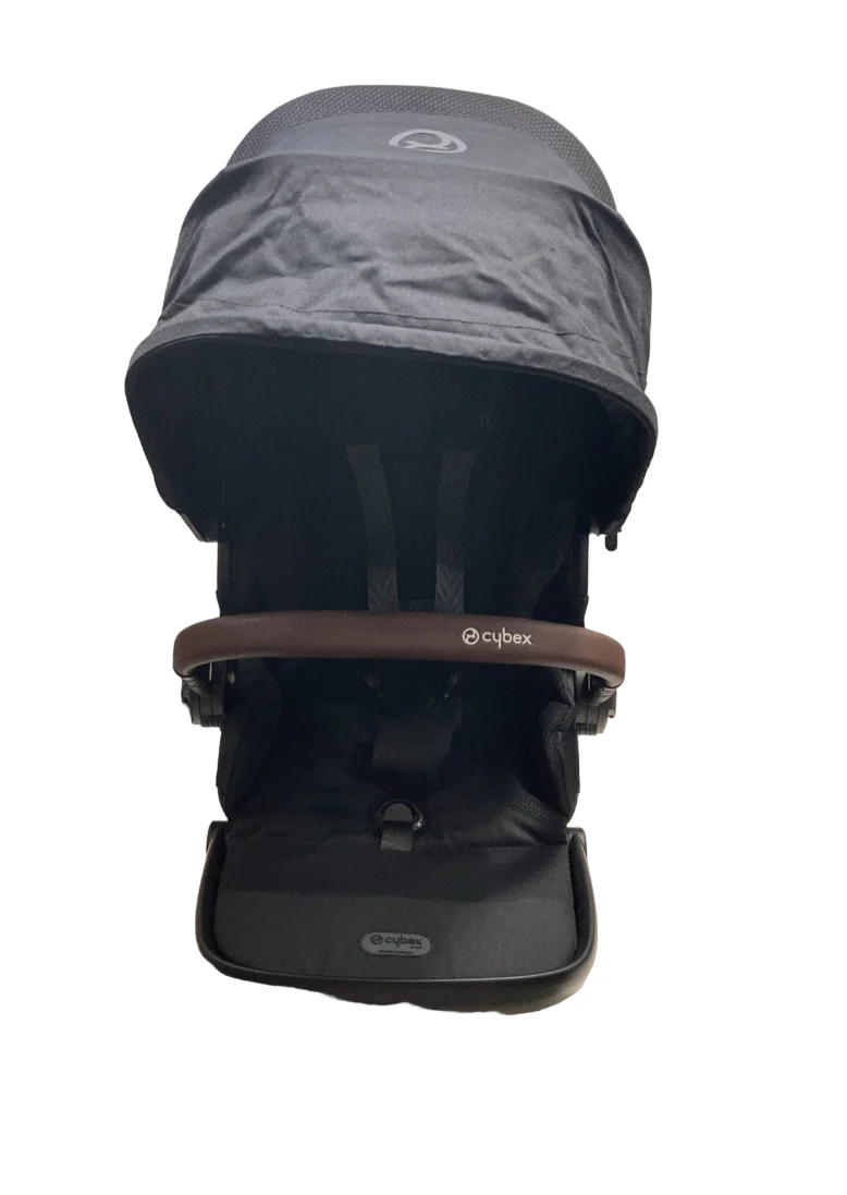 Cybex Gazelle S Seat Unit, Moon Black, Black Frame - Image 4