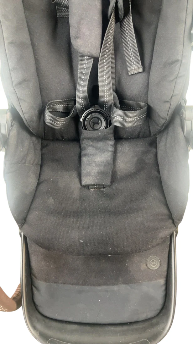 Cybex Gazelle S Seat Unit, Brown Bumper Bar, Deep Black - Image 7