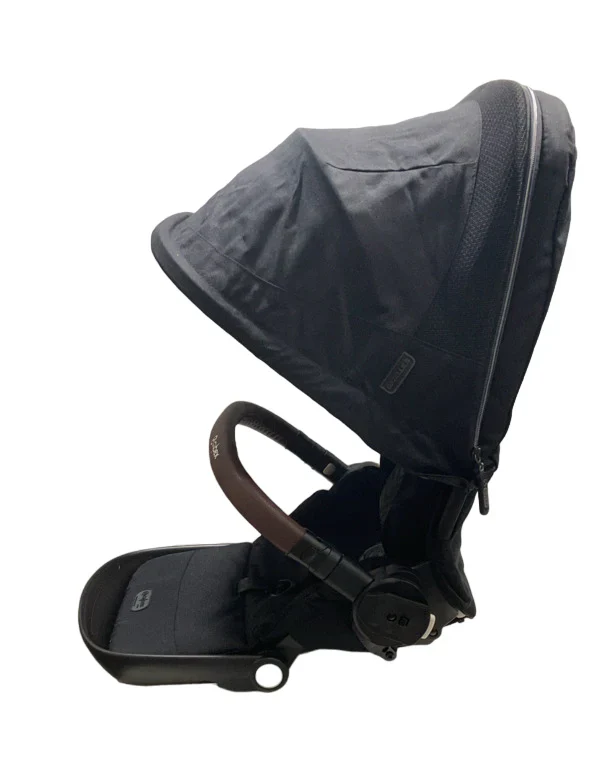 Cybex Gazelle S Seat Unit, Brown Bumper Bar, Moon Black - Image 3
