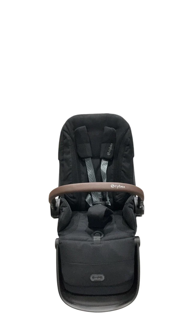 Cybex Gazelle S Seat Unit, Brown Bumper Bar, Moon Black