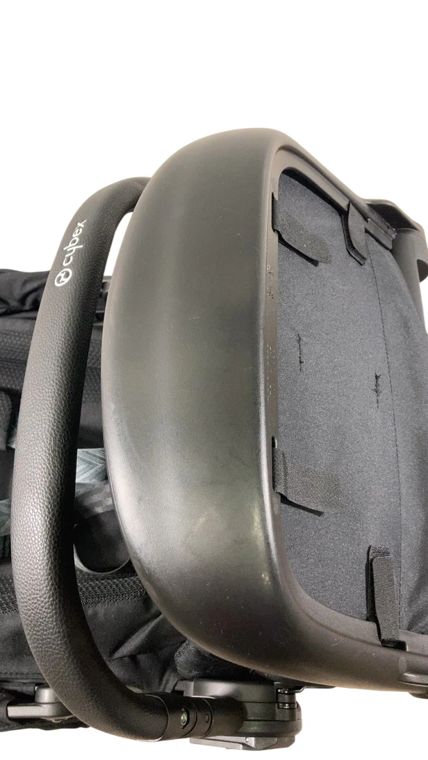 Cybex Gazelle S Seat Unit, Brown Bumper Bar, Moon Black - Image 3
