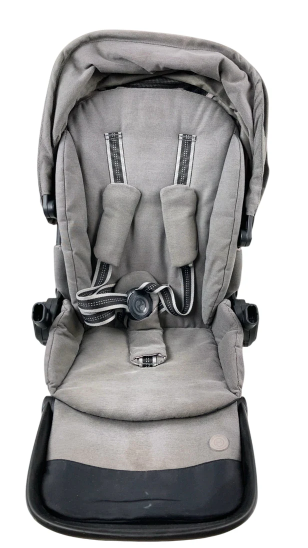 Cybex Gazelle S Seat Unit, Brown Bumper Bar, Soho Grey - Image 5