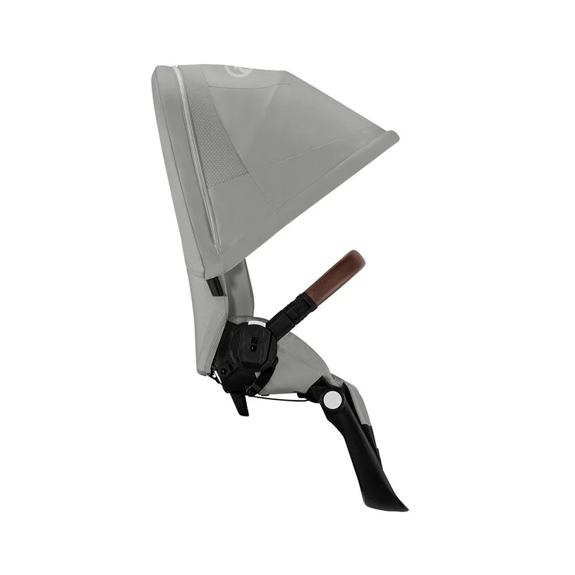 Cybex Gazelle S Seat Unit, Brown Bumper Bar, Stone Grey - Image 2