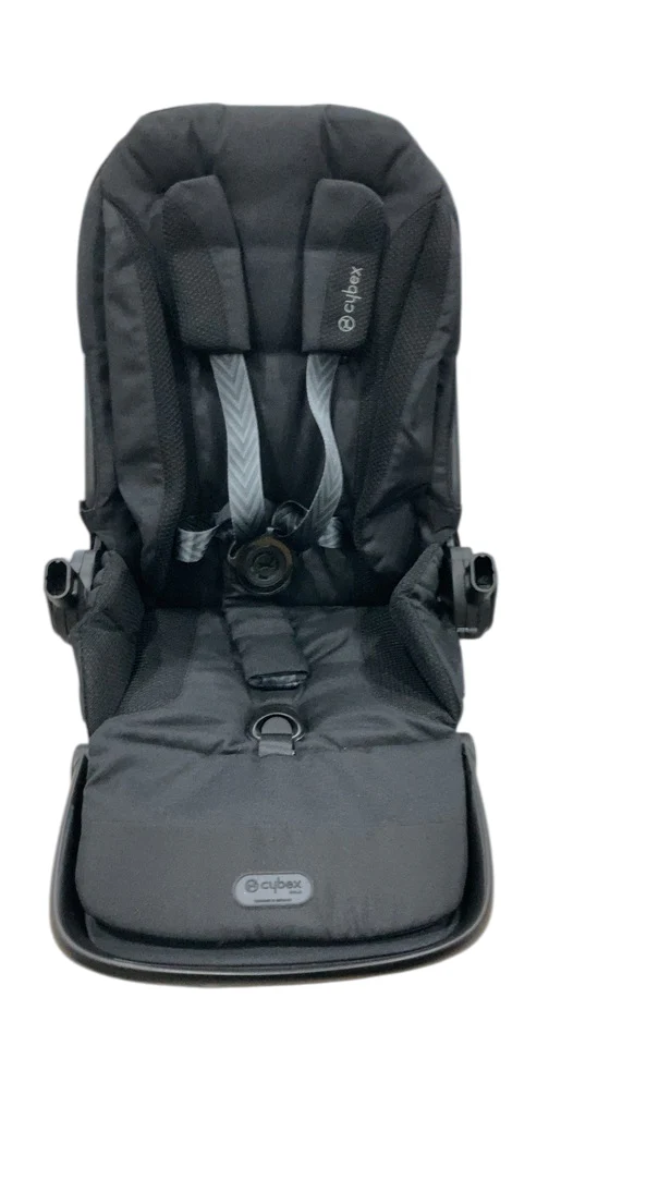 Cybex Gazelle S Seat Unit, Moon Black, Brown Bumper Bar - Image 8