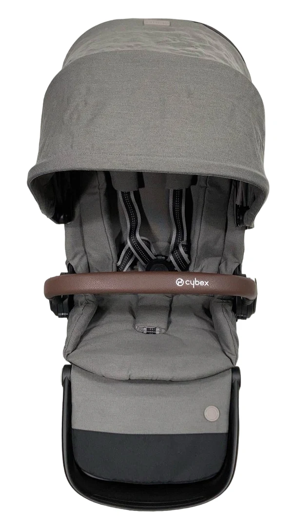 Cybex Gazelle S Seat Unit, Taupe Frame, Soho Grey - Image 4