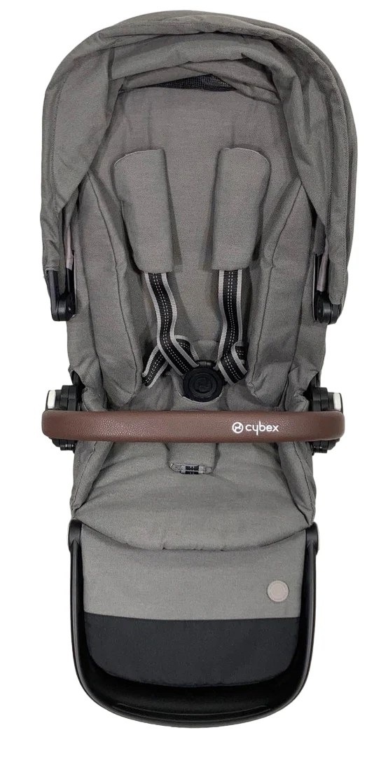 Cybex Gazelle S Seat Unit, Taupe Frame, Soho Grey - Image 5