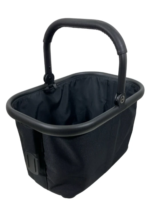 Cybex Gazelle S Stroller Basket, Black, Moon Black - Image 4