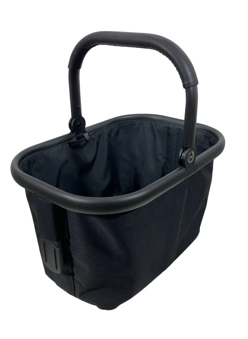 Cybex Gazelle S Stroller Basket, Black, Moon Black