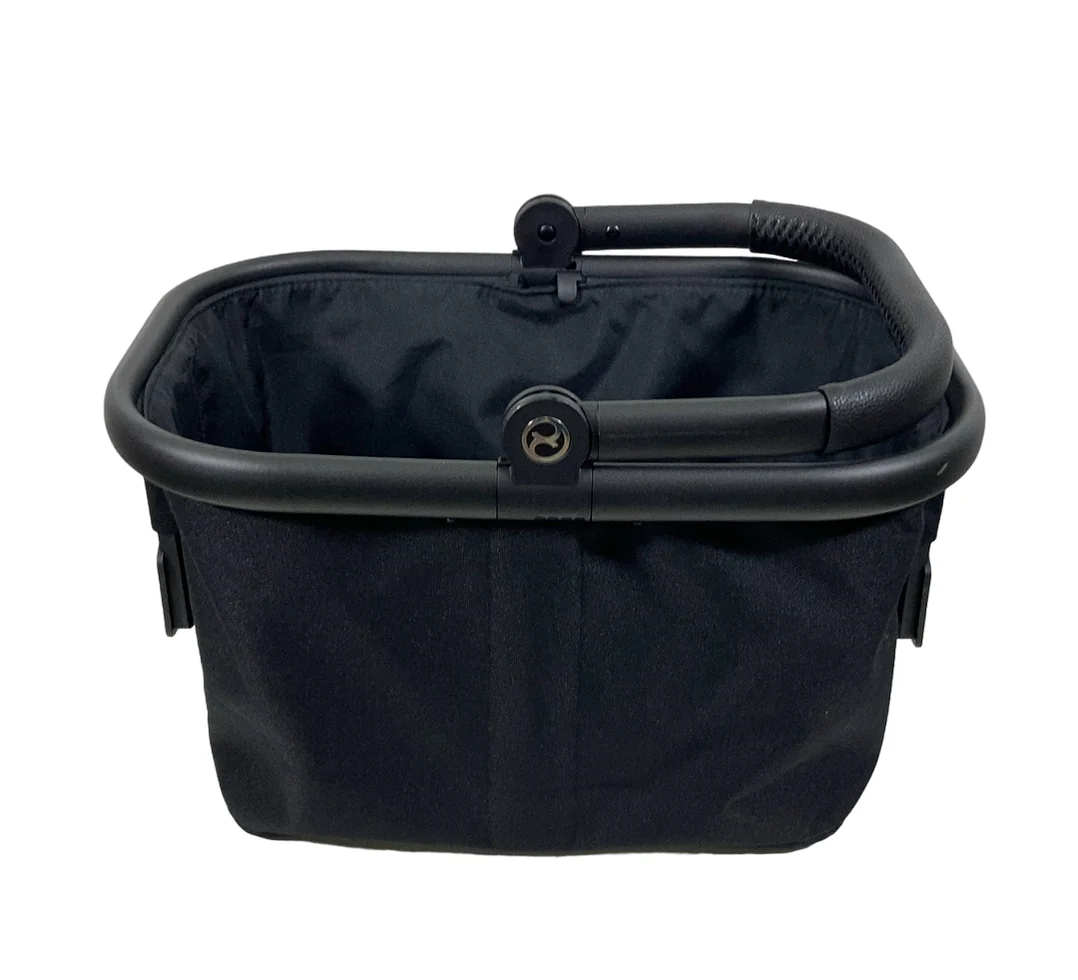 Cybex Gazelle S Stroller Basket, Black, Moon Black - Image 2