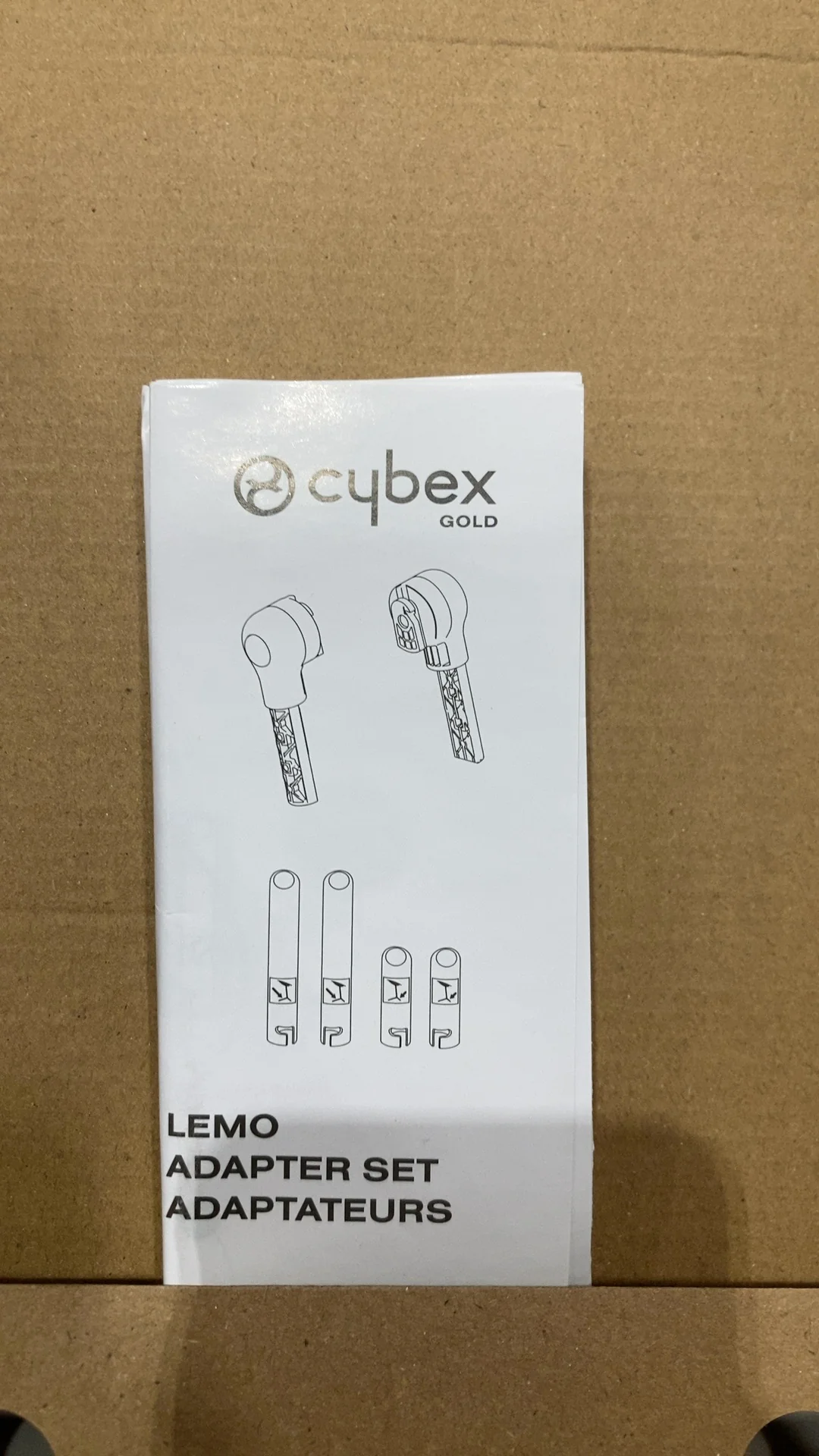 Cybex Lemo Adapter Set, Light Grey - Image 4