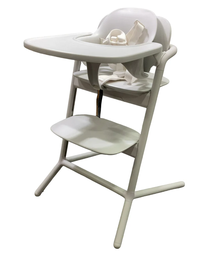 Cybex Lemo High Chair 4-in-1, All White, Complete Set - Image 2