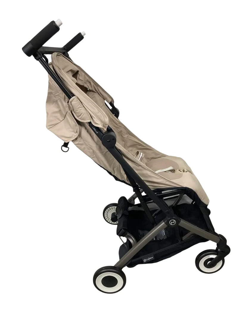 Cybex Libelle 2 Compact Stroller, 2023, Almond Beige - Image 3