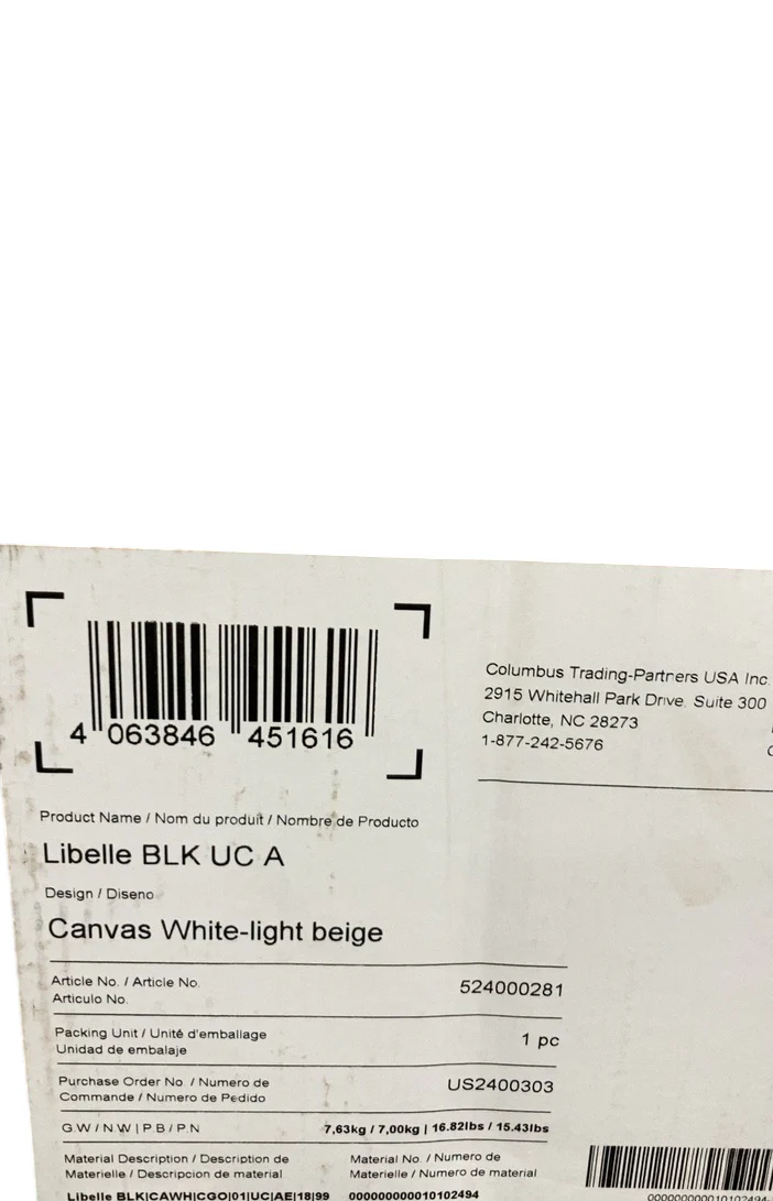 Cybex Libelle 2 Compact Stroller, 2023, Canvas White - Image 3