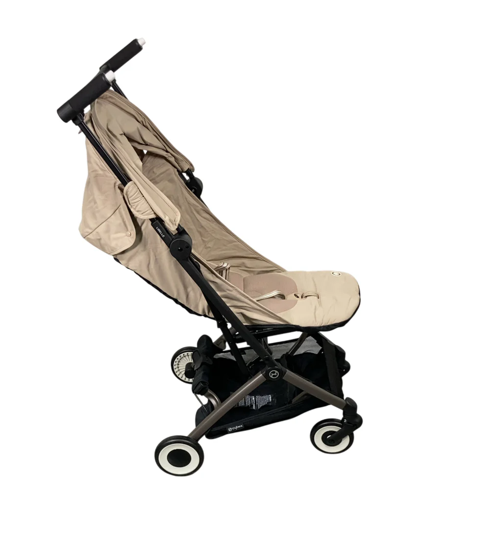 Cybex Libelle 2 Compact Stroller, 2024, Almond Beige - Image 3