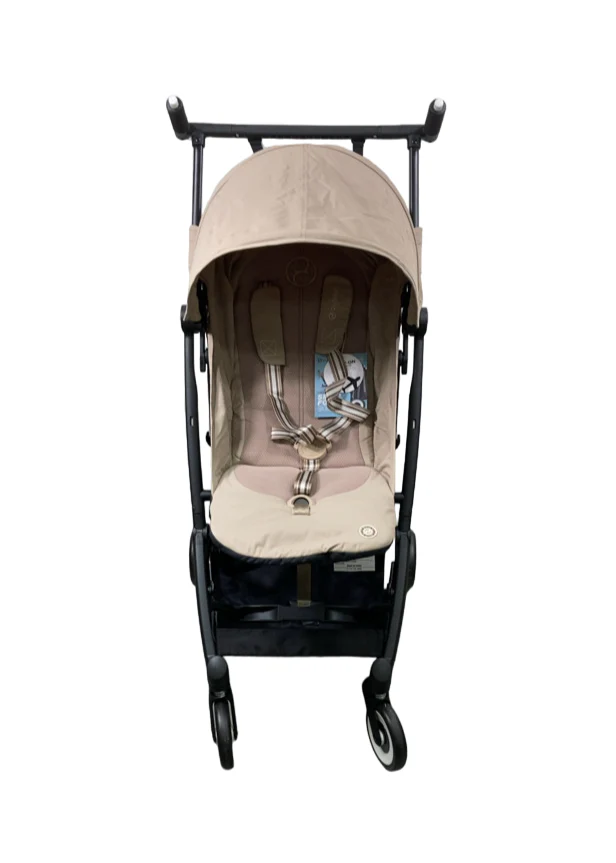 Cybex Libelle 2 Compact Stroller, 2024, Almond Beige - Image 4