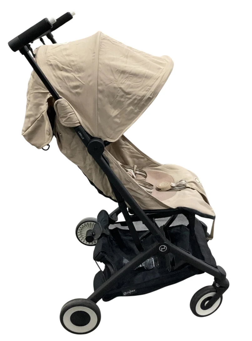 Cybex Libelle 2 Compact Stroller, 2024, Almond Beige - Image 3