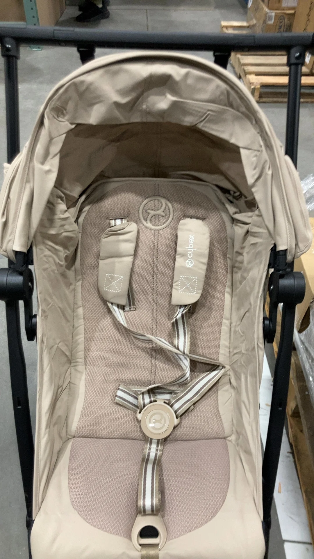 Cybex Libelle 2 Compact Stroller, 2024, Almond Beige - Image 4