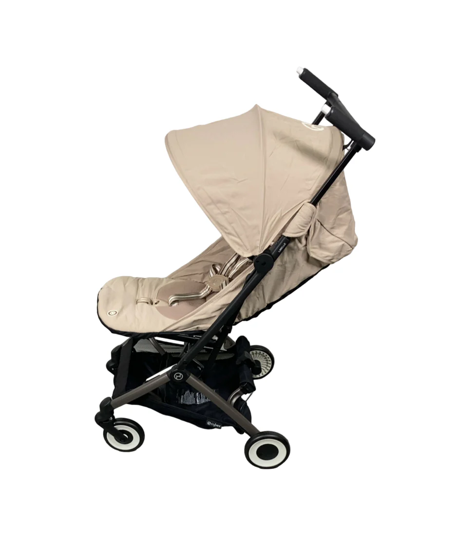 Cybex Libelle 2 Compact Stroller, 2024, Almond Beige - Image 3