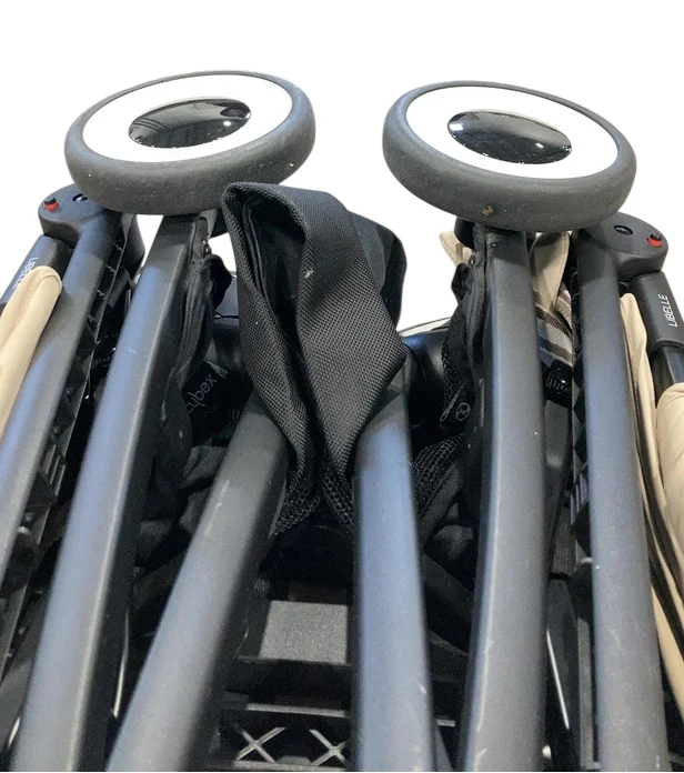 Cybex Libelle 2 Compact Stroller, 2024, Almond Beige - Image 8
