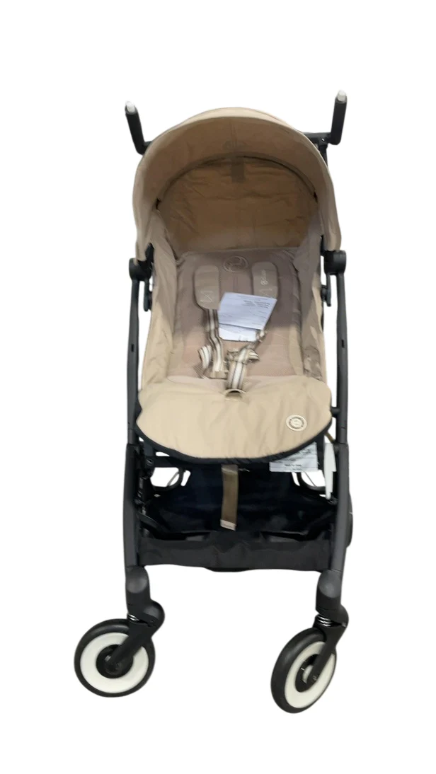 Cybex Libelle 2 Compact Stroller, 2024, Almond Beige - Image 4